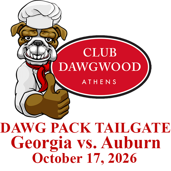 UGA vs Auburn Football Dawg Pack Tailgate Oct 17, 2026