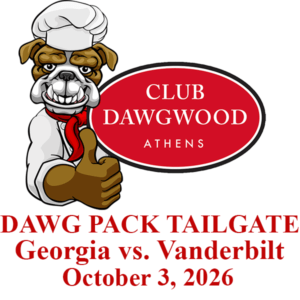 UGA vs Vanderbilt Football Dawg Pack Tailgate Oct 3, 2026