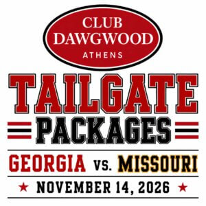 UGA vs. Missouri Tailgate Packages 2026